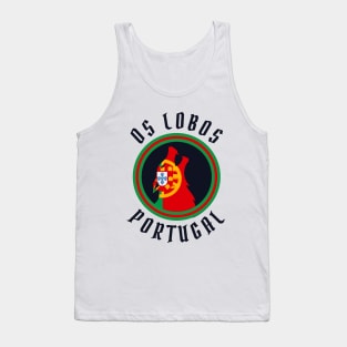 Os Lobos Portugal Rugby Team Tank Top